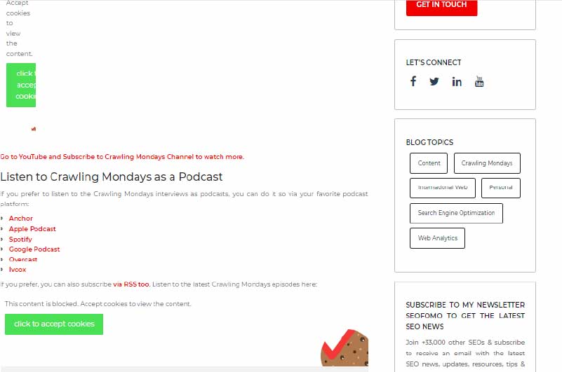 Podcast Crawling Monday archivos Ressource 5