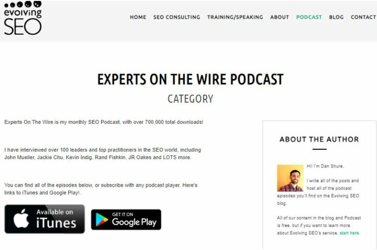 Podcast Experts On the Wire Mise en avant