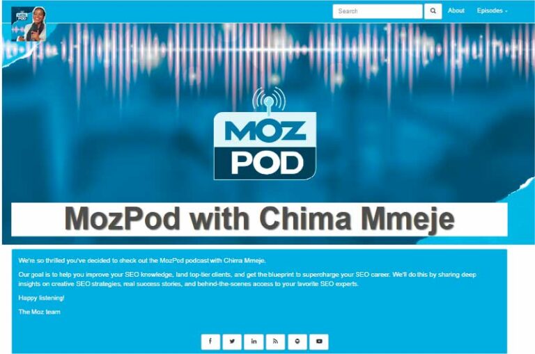 Podcast - MozPod Mise en avant