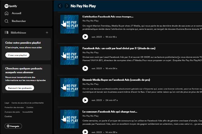 Podcast No pay No play Ressource 8