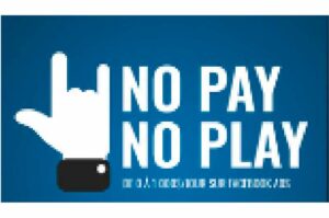 Podcast No pay No play logo