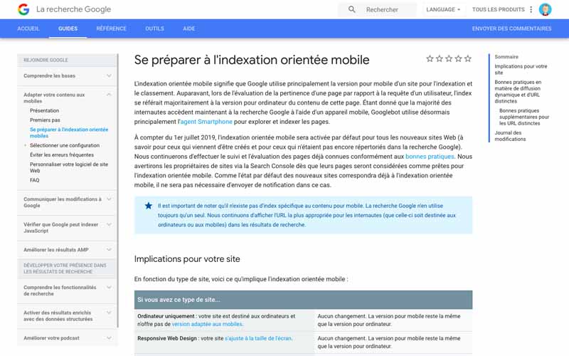 Mobile index first definition