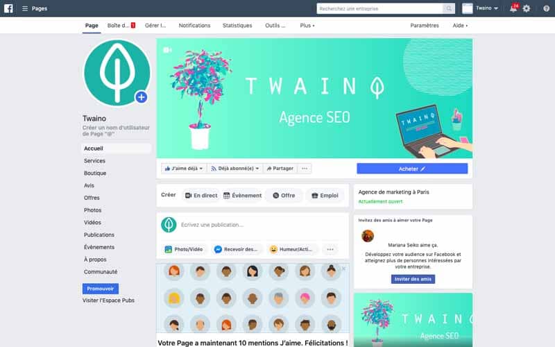 Facebook Twaino