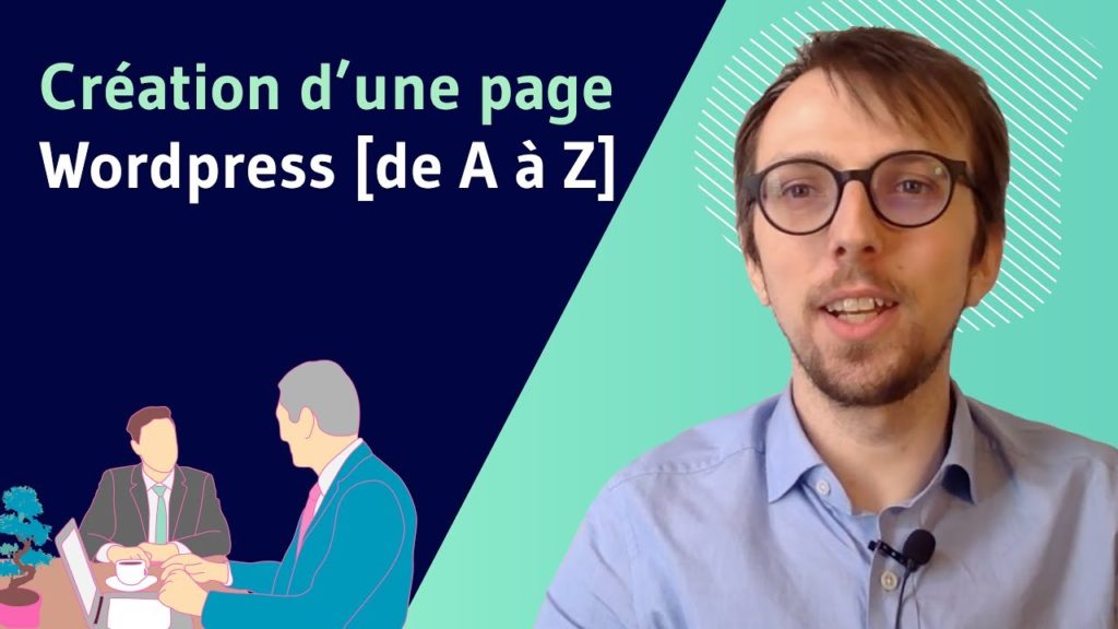 Creation d une page Wordpress