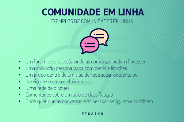 COMUNIDADE ON-LINE